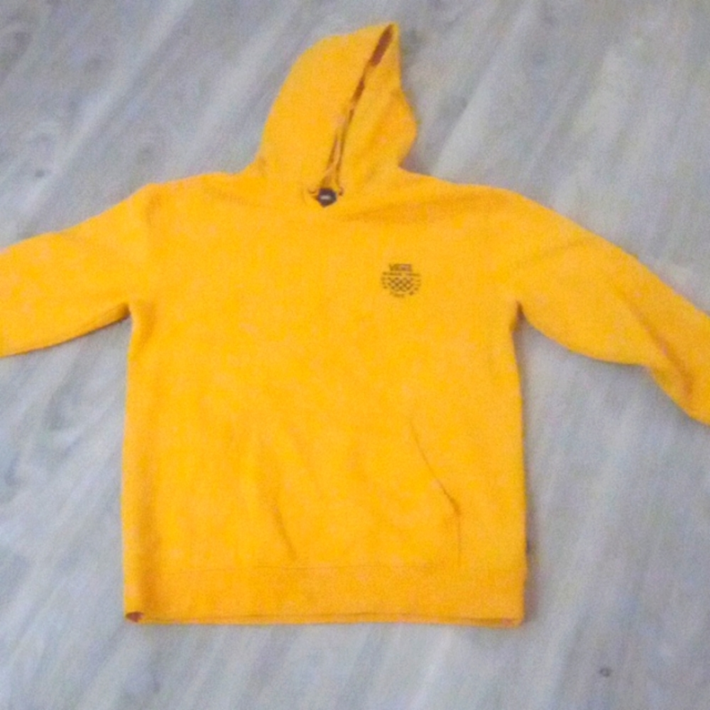 ORANGE YELLOW VANS HOODIE